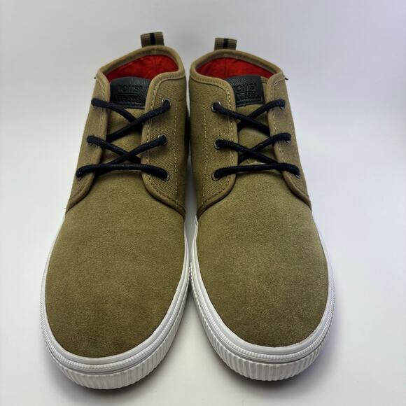 TOMS “Carlo” Mid Terrain Leather Clover Men’s Shoes Size 8.5 main image 10